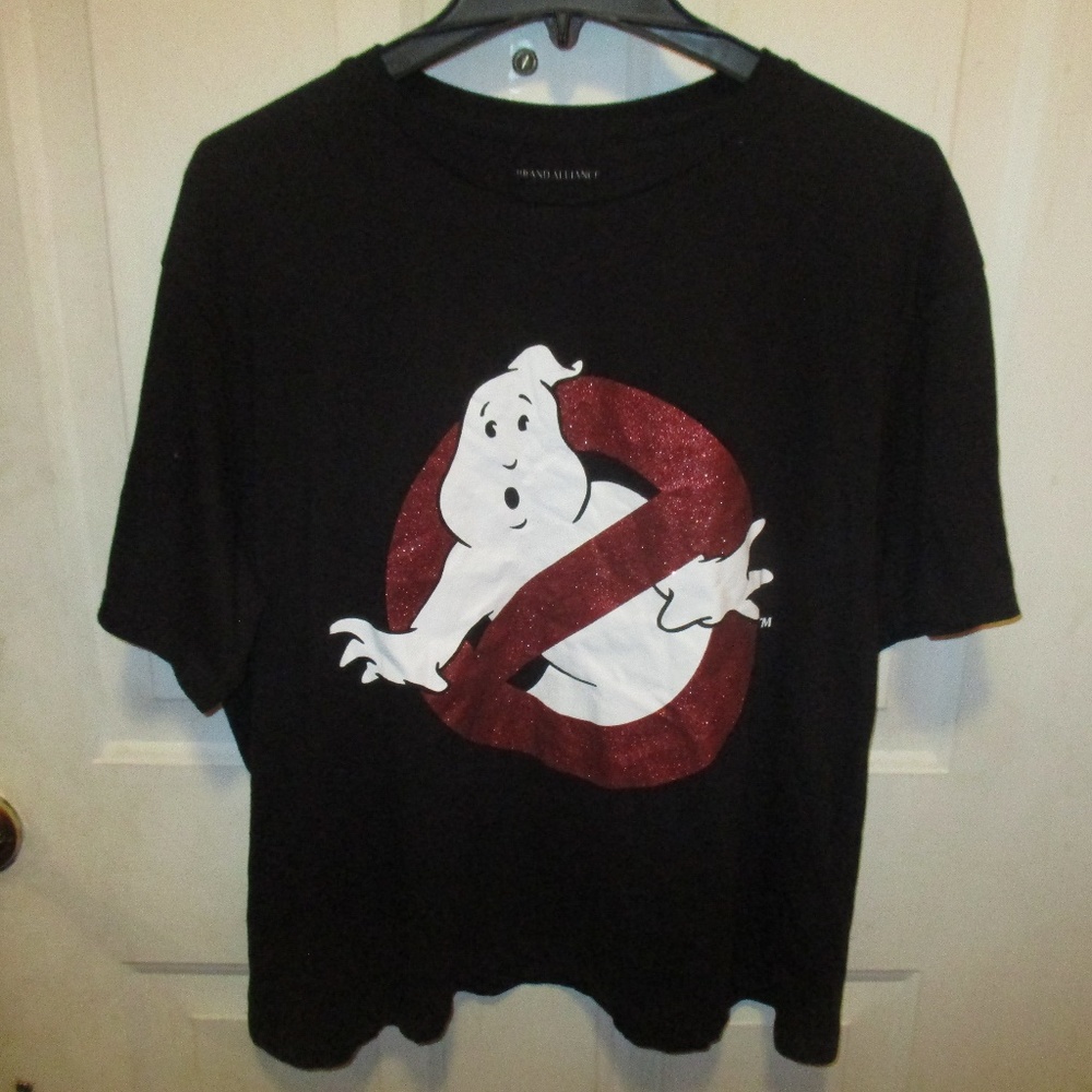 GHOSTBUSTERS WOMENS T-SHIRT SIZE 12 IN EUC